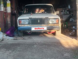 1995 Lada (ВАЗ) 2107, бежевый, 100000 рублей, вид 1