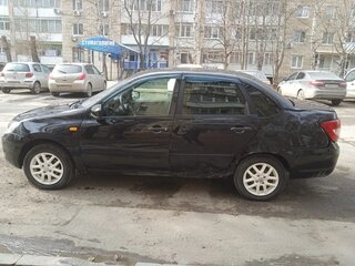2015 Lada (ВАЗ) Granta I, чёрный, 348000 рублей, вид 5