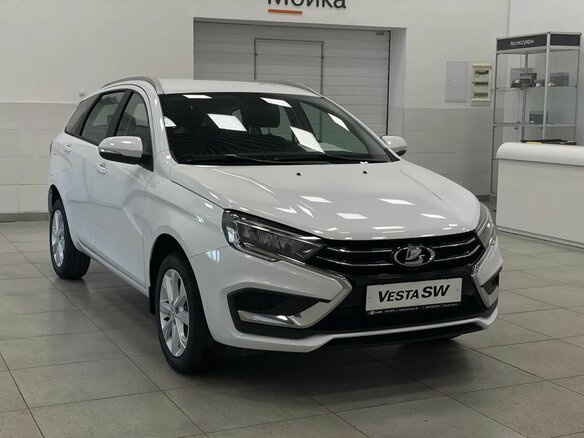 2026 Lada (ВАЗ) Vesta SW I Рестайлинг (NG), белый - вид 5