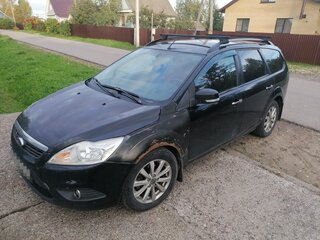2009 Ford Focus II Рестайлинг, чёрный, 280000 рублей, вид 1