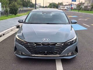 2021 Hyundai Elantra VII (CN7), голубой, 1305000 рублей, вид 2
