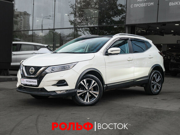 2021 Nissan Qashqai II Рестайлинг, белый