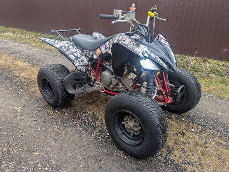 2008 Yamaha Raptor YFM250, чёрный, 265000 рублей, вид 2