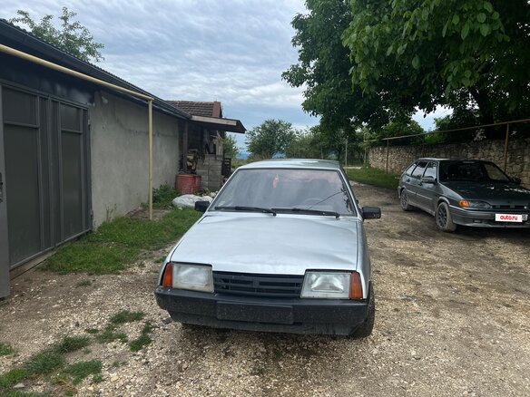 2006 Lada (ВАЗ) 2109, серебристый - вид 2