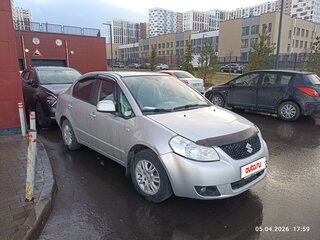 2008 Suzuki SX4 I (Classic), серебристый, 580000 рублей, вид 2