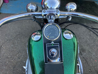 2012 Harley-Davidson Softail Deluxe, зелёный, 925000 рублей, вид 2