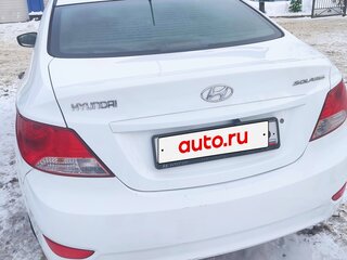 2014 Hyundai Solaris I, белый, 499900 рублей, вид 4