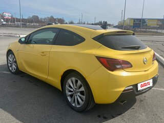 2011 Opel Astra GTC J Рестайлинг, жёлтый, 580000 рублей, вид 5