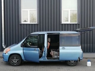 2002 Honda Mobilio I, синий, 450000 рублей, вид 3