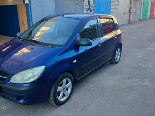 2008 Hyundai Getz I Рестайлинг, синий, 360000 рублей, вид 1