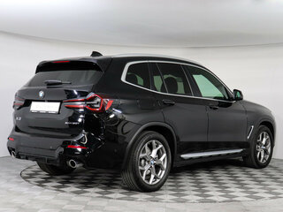 2022 BMW X3 30i xDrive III (G01) Рестайлинг, чёрный, 5579219 рублей, вид 2