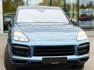 2019 Porsche Cayenne III, голубой, 4250000 рублей, вид 3
