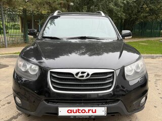 2010 Hyundai Santa Fe II Рестайлинг, чёрный, 1200000 рублей, вид 2
