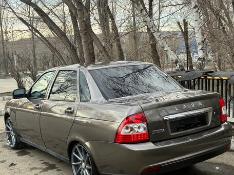 2018 Lada (ВАЗ) Priora I Рестайлинг, коричневый, 650000 рублей, вид 1
