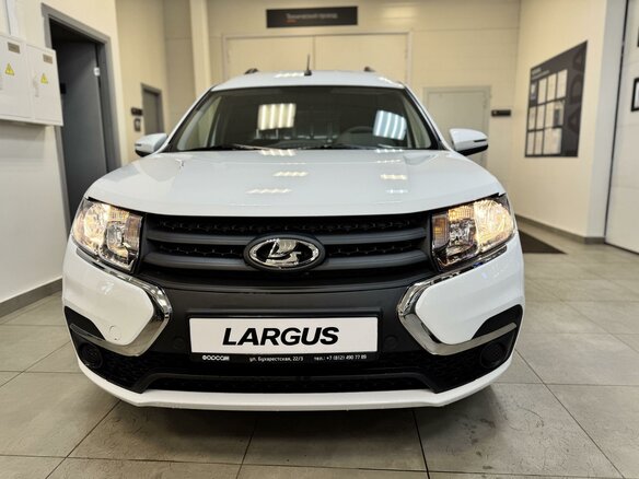 2026 Lada (ВАЗ) Largus I Рестайлинг, белый - вид 2
