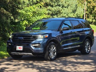2019 Ford Explorer VI, синий, 3100000 рублей, вид 1