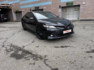 2018 Toyota Camry VIII (XV70), чёрный, 2650000 рублей, вид 1