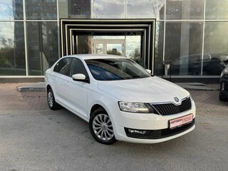 2019 Skoda Rapid I Рестайлинг, белый, 1289000 рублей, вид 4