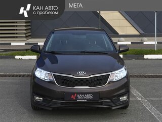 2016 Kia Rio III Рестайлинг, коричневый, 1048000 рублей, вид 3