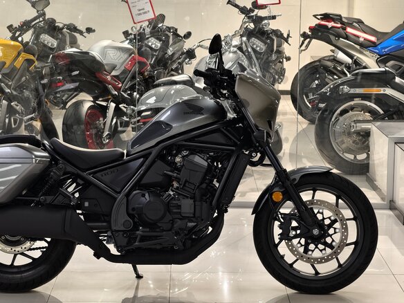 2025 Honda CMX 1100 Rebel, серый - вид 25