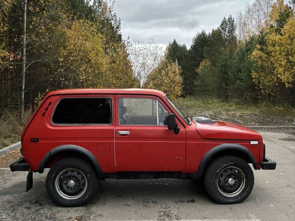 1988 Lada (ВАЗ) 2121 (4x4) I, красный, 180000 рублей - вид 1