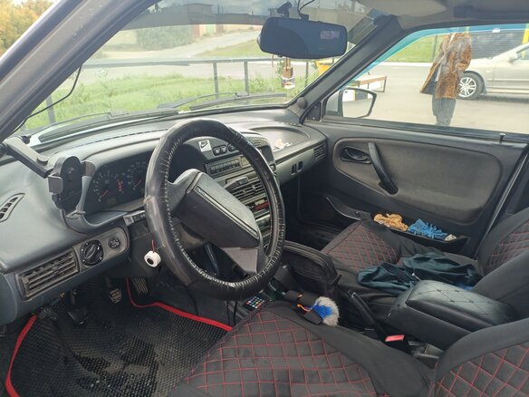 2011 Lada (ВАЗ) 2114, серебристый, 240000 рублей - вид 7