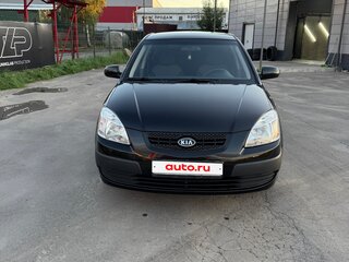 2009 Kia Rio II, чёрный, 620000 рублей, вид 2