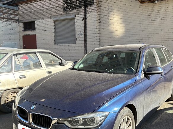 2018 BMW 3 серии 318d VI (F3x) Рестайлинг, синий, 2000000 рублей - вид 4