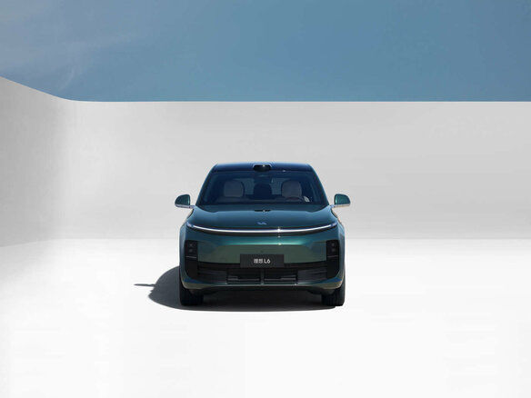 2026 Li Auto (Lixiang) L6 I, зелёный - вид 3