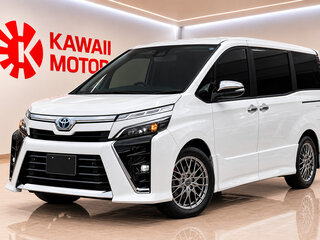 2021 Toyota Voxy III (R80) Рестайлинг, белый, 1510000 рублей, вид 1
