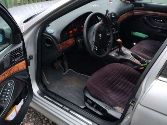 1999 BMW 5 серии 528i IV (E39), белый, 550000 рублей - вид 7