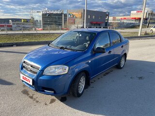 2007 Chevrolet Aveo I Рестайлинг, синий, 230000 рублей, вид 1
