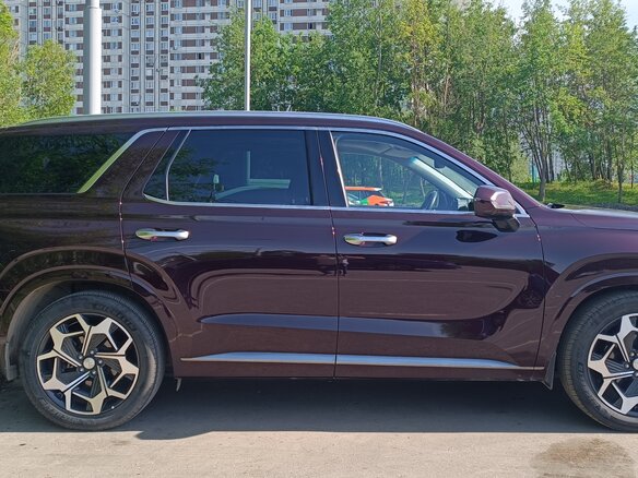 2021 Hyundai Palisade I, красный