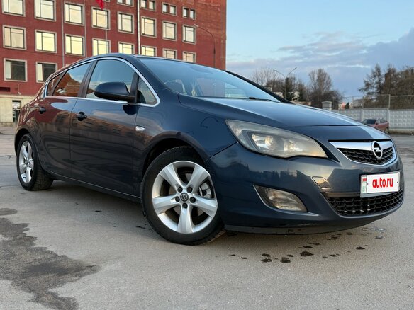 2010 Opel Astra J, синий, 720000 рублей - вид 1