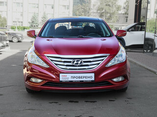 2011 Hyundai Sonata VI (YF), красный, 1050000 рублей, вид 2