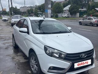 2022 Lada (ВАЗ) Vesta I, белый, 650000 рублей, вид 2