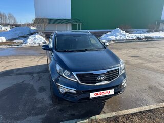 2012 Kia Sportage III, синий, 1100000 рублей, вид 1
