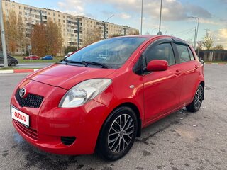 2007 Toyota Yaris II, красный, 475000 рублей, вид 1