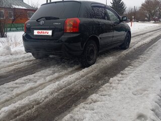 2006 Toyota Corolla IX (E120, E130) Рестайлинг, чёрный, 650000 рублей, вид 2