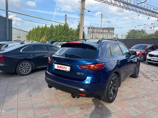 2014 Infiniti QX70, синий, 1700000 рублей, вид 4