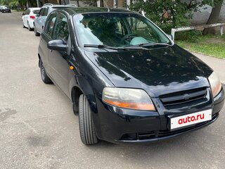 2004 Chevrolet Aveo I, чёрный, 280000 рублей, вид 1