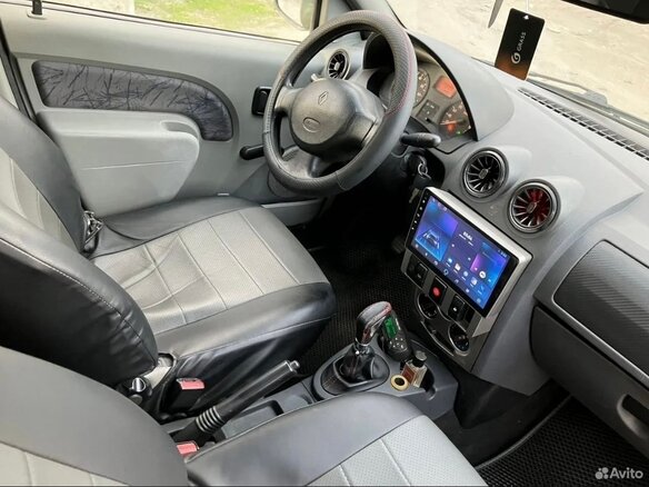 2006 Renault Logan I, голубой, 220000 рублей - вид 8