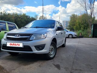 2016 Lada (ВАЗ) Granta I, серебристый, 270000 рублей, вид 2