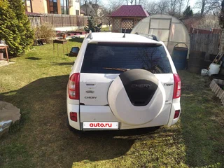 2014 Chery Tiggo (T11) I Рестайлинг (FL), белый, 350000 рублей, вид 2
