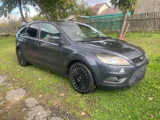 2008 Ford Focus II Рестайлинг, серый, 410000 рублей, вид 4