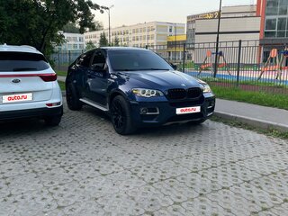 2013 BMW X6 35i I (E71) Рестайлинг, синий, 2450000 рублей, вид 1