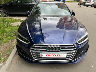 2019 Audi A5 II (F5), синий, 3450000 рублей, вид 1