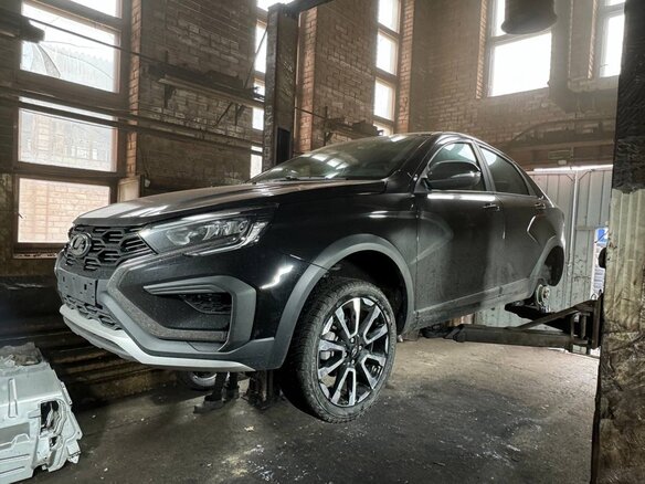2024 Lada (ВАЗ) Vesta Cross I Рестайлинг (NG), чёрный - вид 13