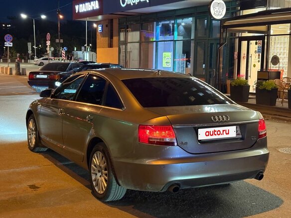 2008 Audi A6 III (C6), бежевый, 560000 рублей - вид 2