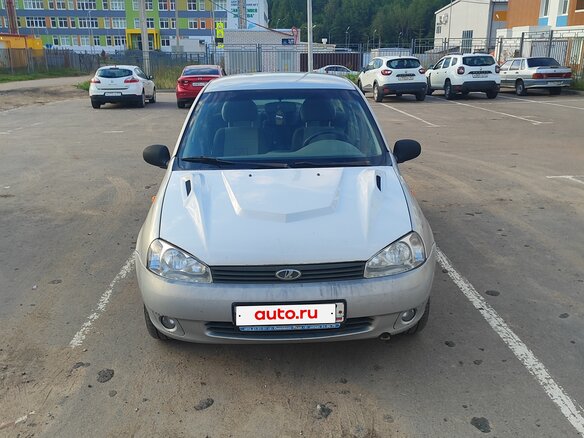 2008 Lada (ВАЗ) Kalina I, серебристый